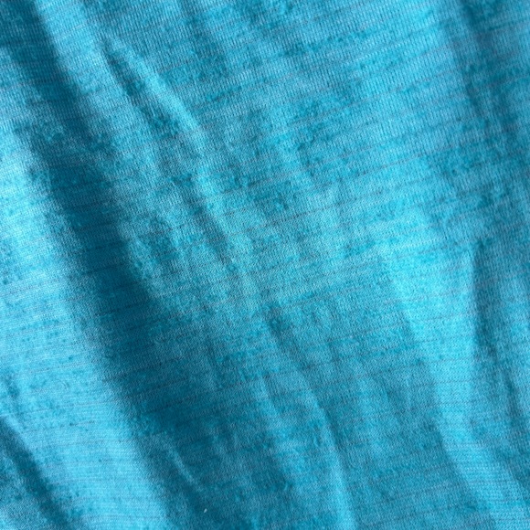 Lululemon Light Blue Flowy Tank with Back Detail - Size 8 - Picture 2 of 3